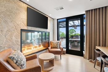 Private clubhouse